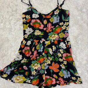 Kate Spade Multicolor Floral Romper